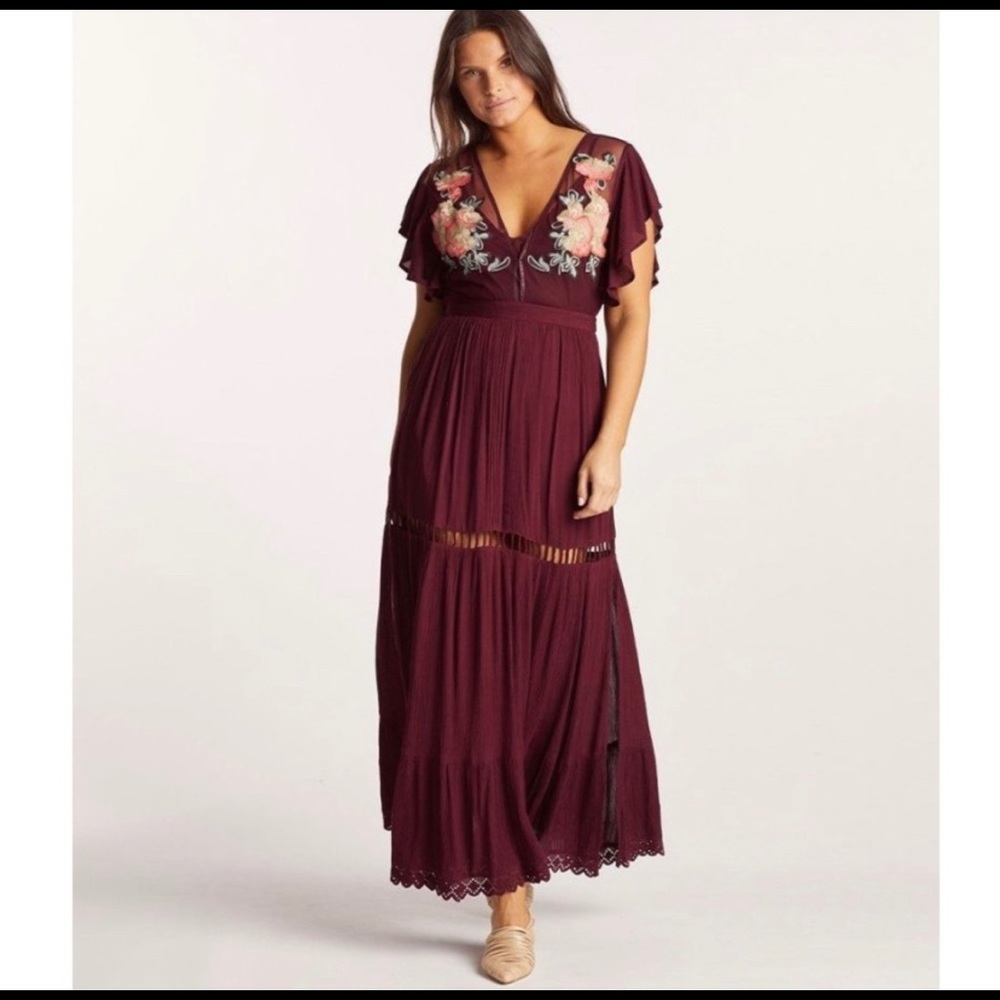 Cleobella Amery Dress in Port